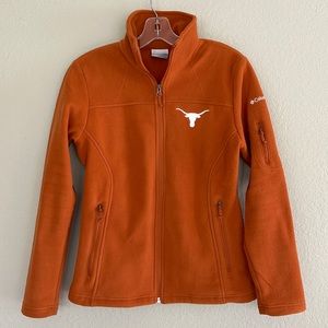 Columbia Texas Longhorns Full Zip Fleece Jacket